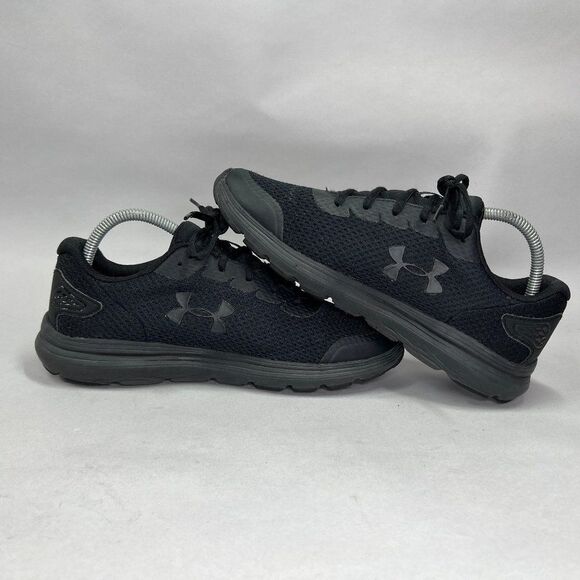 Under Armour Surge 2‎ Shoes Men\'s Size 8.5 Black Mesh Running Athletic Training main image 10